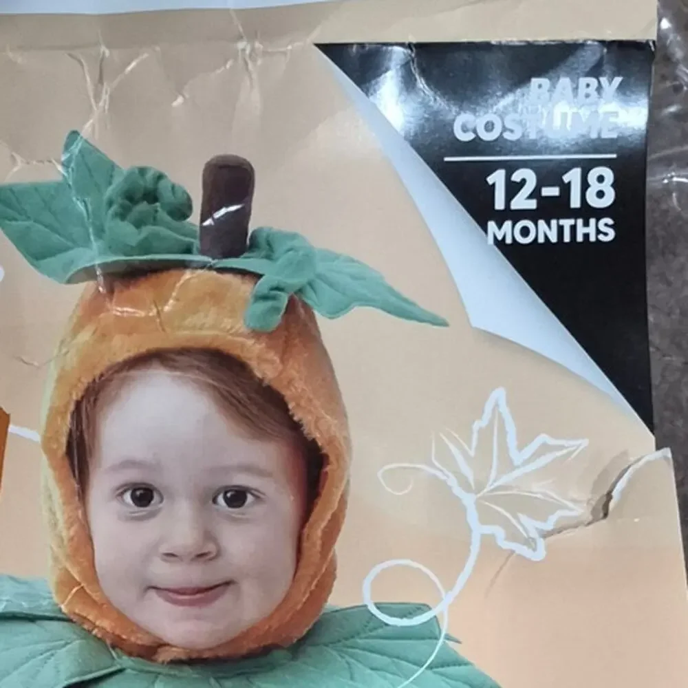 Halloween costume Child PUMPKIN COSTUME size 12 -18 months